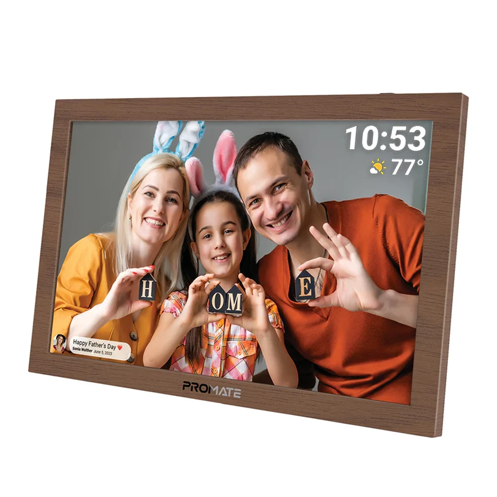 10610PRM0001_0 Digital Photoframe Promate Memoria-10.Pine - Image 1
