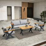 Outdoor Set BT RIVA Smokey 3+1+1+Mid Table - Image 2