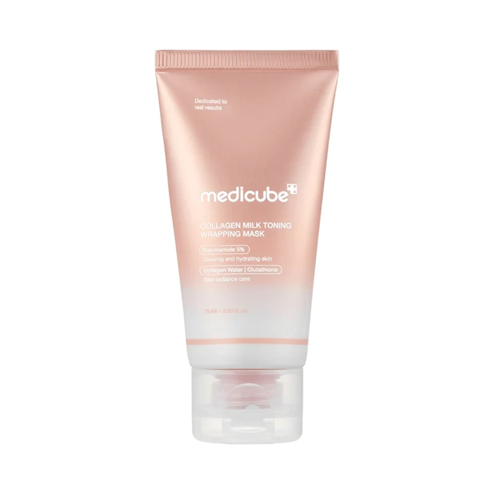 WEB-MED-FD-105_0 Medicube Collagen Milk Toning Wrapping Mask - Image 1