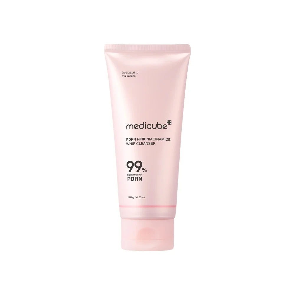 WEB-MED-FD-47_0 Medicube PDRN Pink Niacinamide Whip Cleanser 120G - Image 1