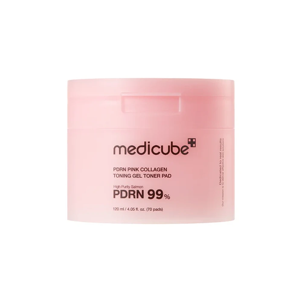 WEB-MED-FD-52_0 Medicube PDRN Pink Collagen Toning Gel Toner Pad - Image 1