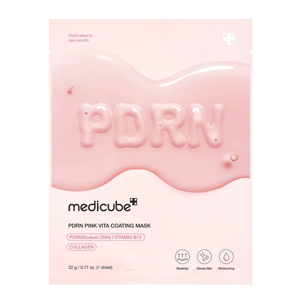 WEB-MED-FD-63_0 Medicube PDRN Pink Vita Coating Mask (1EA) - Image 1