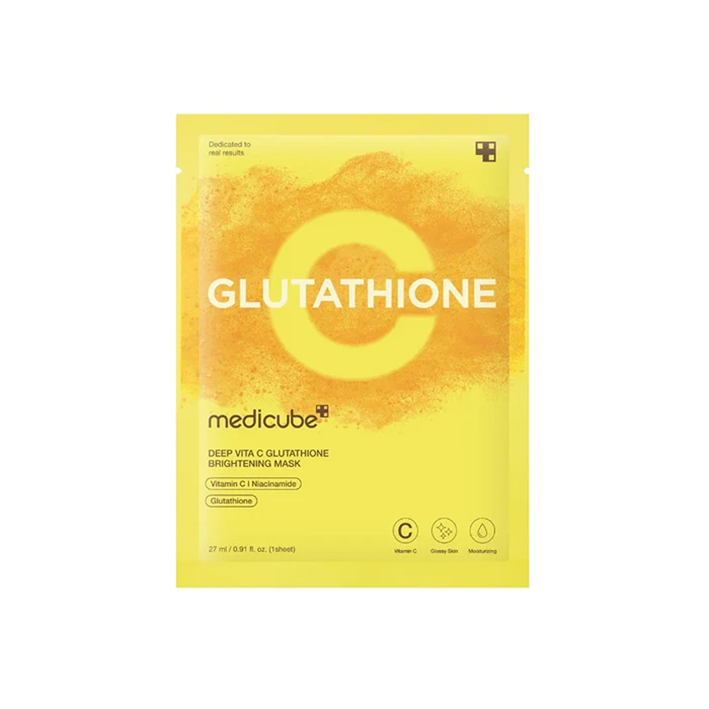 WEB-MED-FD-77_0 Medicube Deep Vita C Glutathione Brightening Mask - Image 1