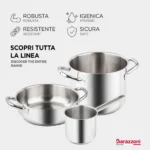 Low Casserole Barazzoni Chef Line 28cm 7267117986 - Image 3