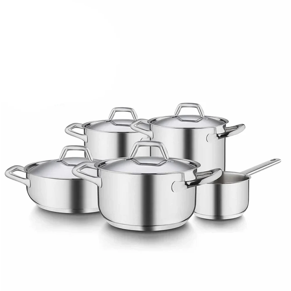 30316BAZ0001_0 Cookware Set Barazzoni Chef Line 9pcs 007267118259 - Image 1