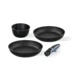 Fry Pan Set Barazzoni GraniticaExtraInductionFacil