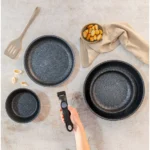 Fry Pan Set Barazzoni GraniticaExtraInductionFacil - Image 2