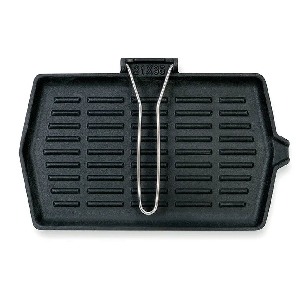 30325BAZ0004_0 Steak Pan Barazzoni Cast Iron 35x21cm 07267144531 - Image 1