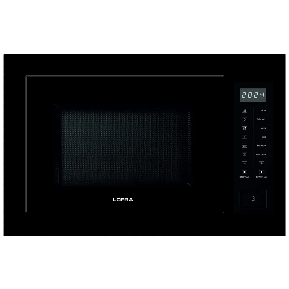 40406LOF0018_0 Built-in Microwave Lofra FMVN6T25ME Black Glass - Image 1