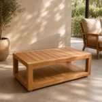 Center Table DI DF26-AMB-33 Teak Wood