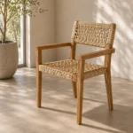 Set of 2 Chairs DI DF25-0989 Teak Wood