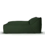 Outdoor Pouf Long Duo Laze Dark Green Waste Studio - Image 3