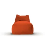 Outdoor Pouf Long Single Laze Orange Waste Studio - Image 3