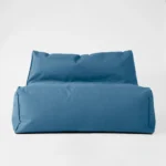 Outdoor Pouf Duo Laze Blue Waste Studio - Image 2