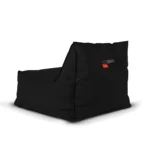 Outdoor Pouf Single Laze Black Waste Studio