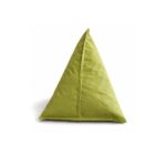 Outdoor Pouf Snug Large Light Green Waste Studio