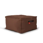 Outdoor Pouf Hassock XL Brown Waste Studio