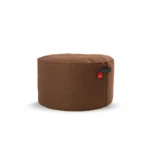 Outdoor Pouf Drum L Brown Waste Studio