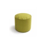 Outdoor Pouf Drum M Light Green Waste Studio