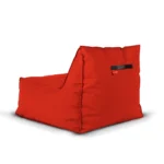 Outdoor Pouf Single Laze Red Waste Studio