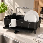 Steel Frame Dishrack Simplehuman Black KT1197