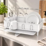 Steel Frame Dishrack Simplehuman White KT1198