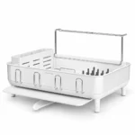 Steel Frame Dishrack Simplehuman White KT1198 - Image 3