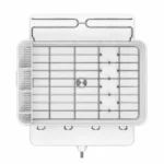 Steel Frame Dishrack Simplehuman White KT1198 - Image 7