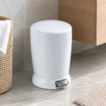 Round Pedal Bin Simplehuman Plastic White CW1318