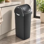 Swing Lid Bin Simplehuman Plastic Grey CW1335