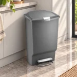 Rectangular Pedal Bin Simplehuman Plastic Grey
