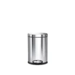 Round Pedal Bin Simplehuman CW1851CB Polished - Image 2