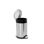 Round Pedal Bin Simplehuman CW1851CB Polished - Image 4