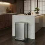 Rectangular Pedal Bin Simplehuman CW2023 Brushed