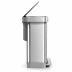 Rectangular Pedal Bin Simplehuman CW2023 Brushed - Image 4