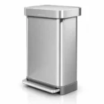 Rectangular Pedal Bin Simplehuman CW2024 Brushed - Image 3
