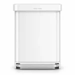 Rectangular Pedal Bin Simplehuman CW2026 white - Image 2