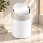 1.5 L Mini Bin Simplehuman White Steel CW2079