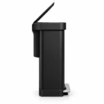 Rect Pedal Bin Simplehuman Matte Black CW2092 - Image 4