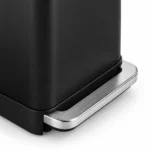 Rect Pedal Bin Simplehuman Matte Black CW2092 - Image 6