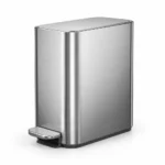5L Slim Pedal Bin Simplehuman Brushed CW2096 - Image 4