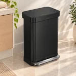 55L Rectangular Pedal Bin Simplehuman Matte Black