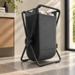Single X-Frame Laundry Hamper Simplehuman Black