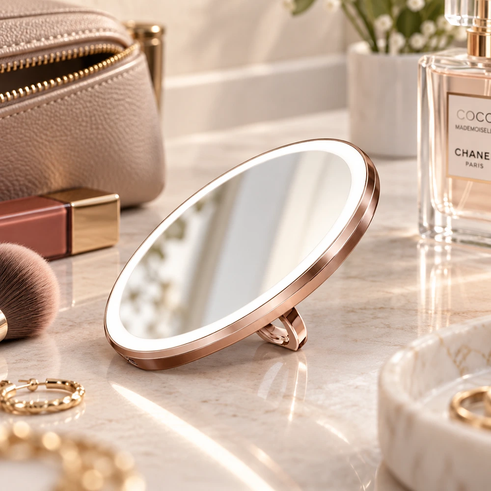 31004SIH0005_0 Compact Sensor Mirror Simplehuman RoseGold ST3031 - Image 1